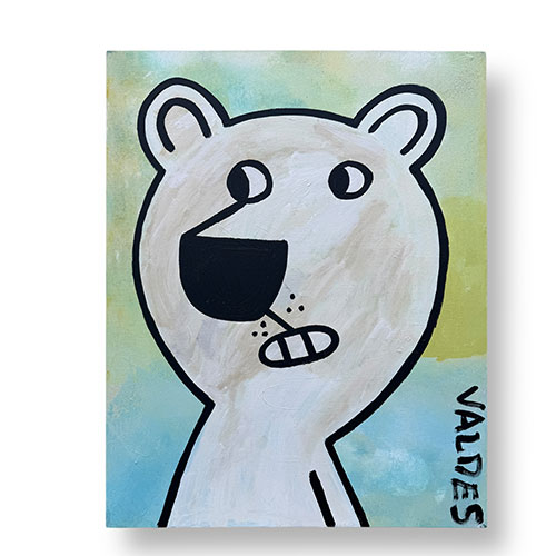 Marius Valdes 22x28 Hey, It's Cold Out Here WP5917